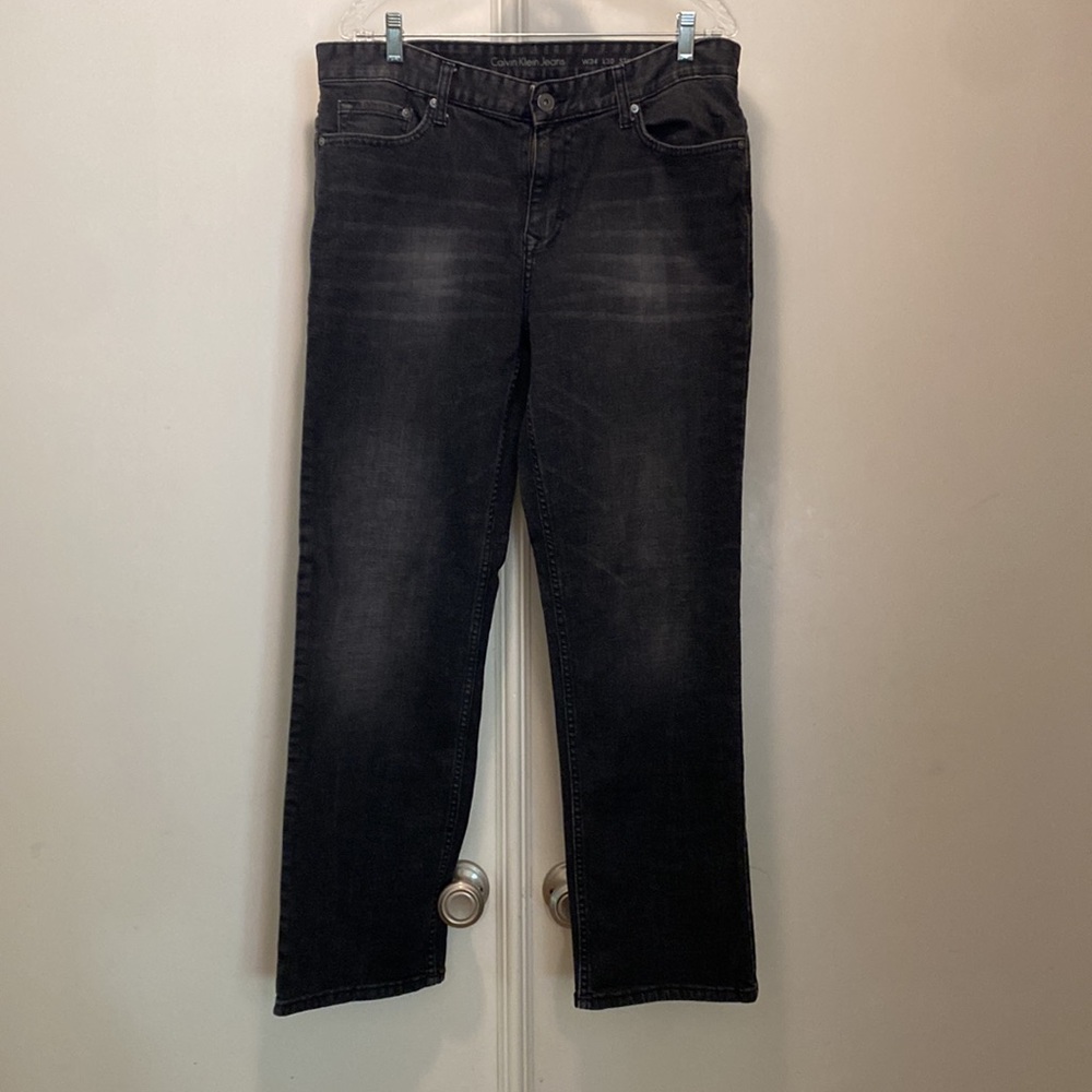 Calvin Klein Black Jeans,Size W34 L30